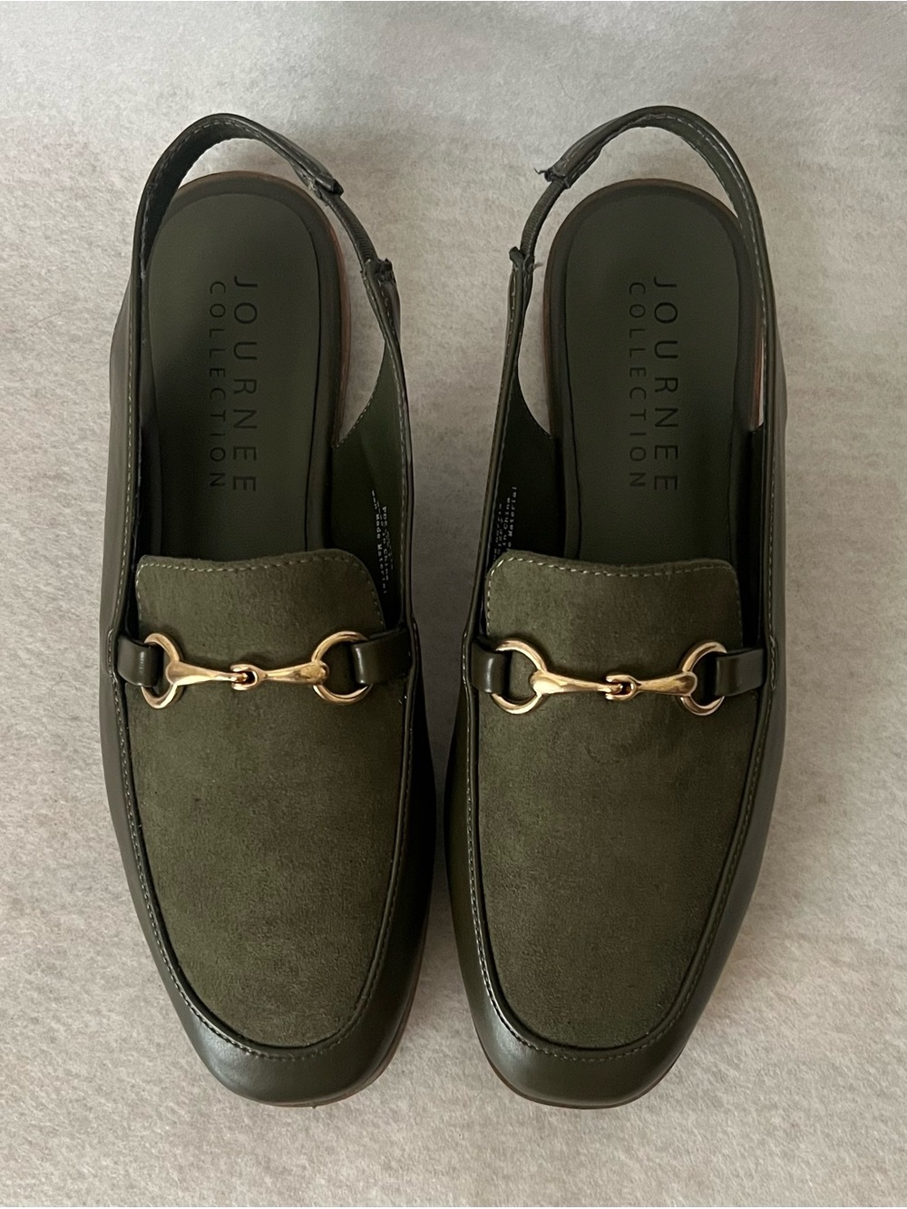 Journee Collection Lainey Women’s  Slingback Loafer Flats